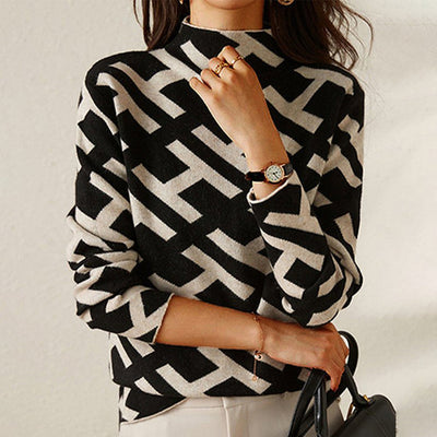 Lissie - Smuk geometrisk trøje